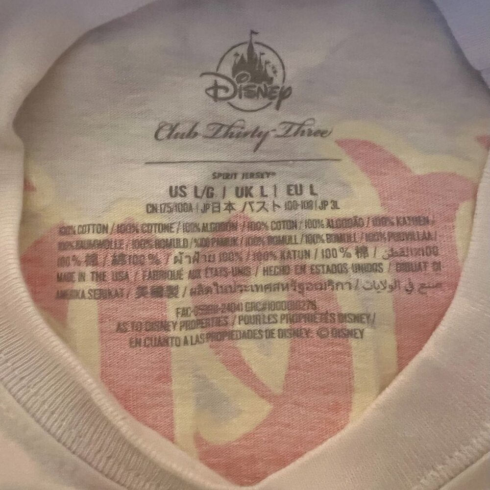Disneyland Matterhorn 65th Anniversary Club 33 Spirit Jersey — Size L - Picture 3 of 3
